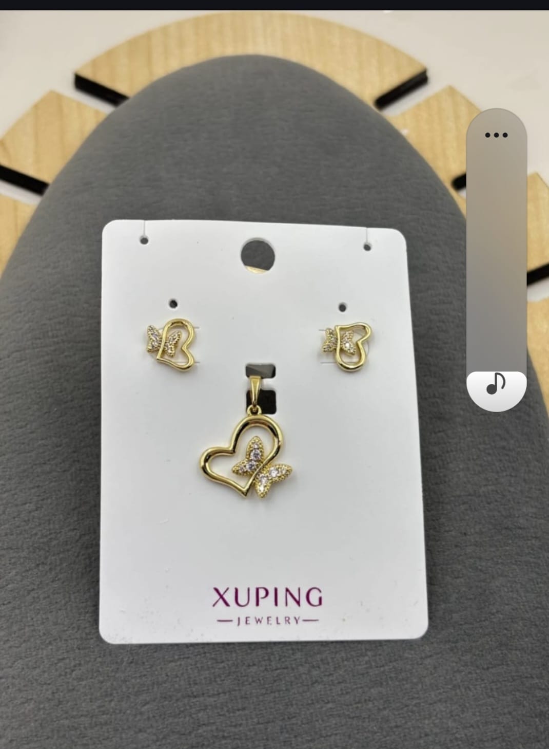 XUPING Set - Kolye + Küpe
