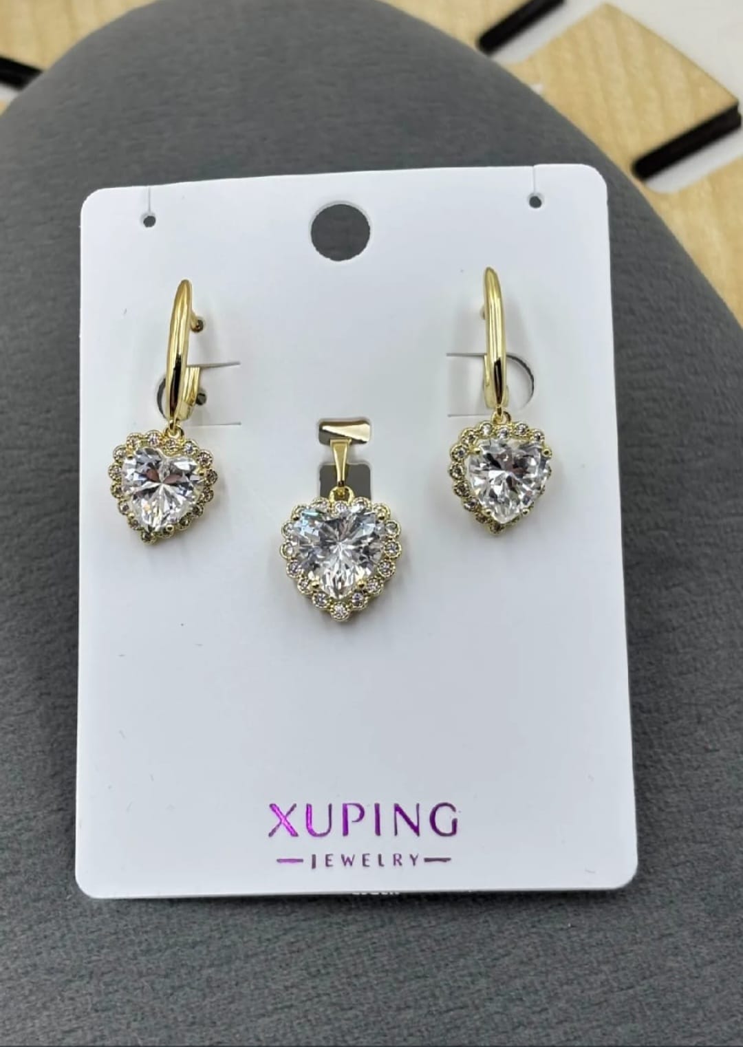 XUPING Set - Kolye+Küpe 